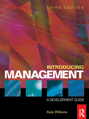 cover image of Introducing Management